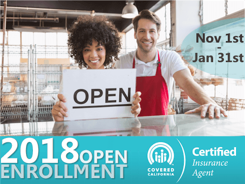 2018 Open Enrollment for Covered California