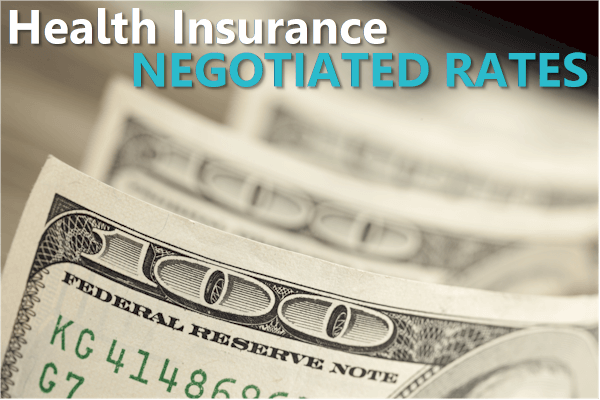 negotiated rates for health insurance