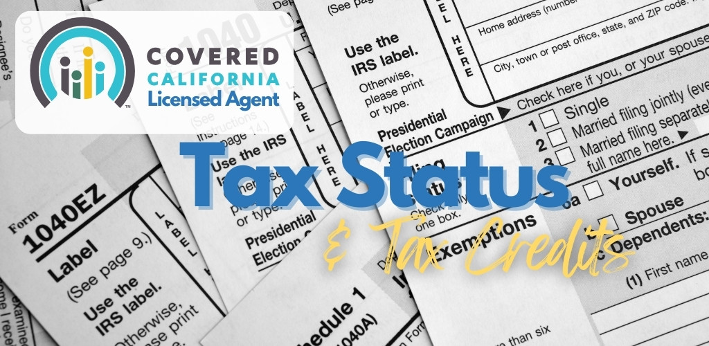 how does tax filing status affect covered california tax credits