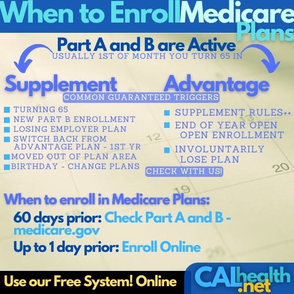 when to enroll in medicare plan